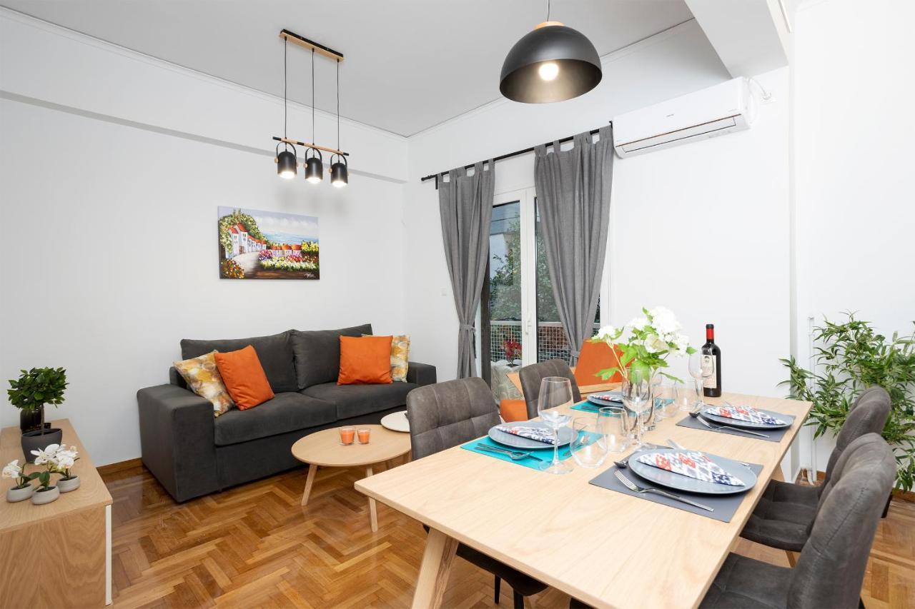 AthensBlues Paleo Faliro Flisvos Marina 1 Bedroom Flat Atenas Exterior foto