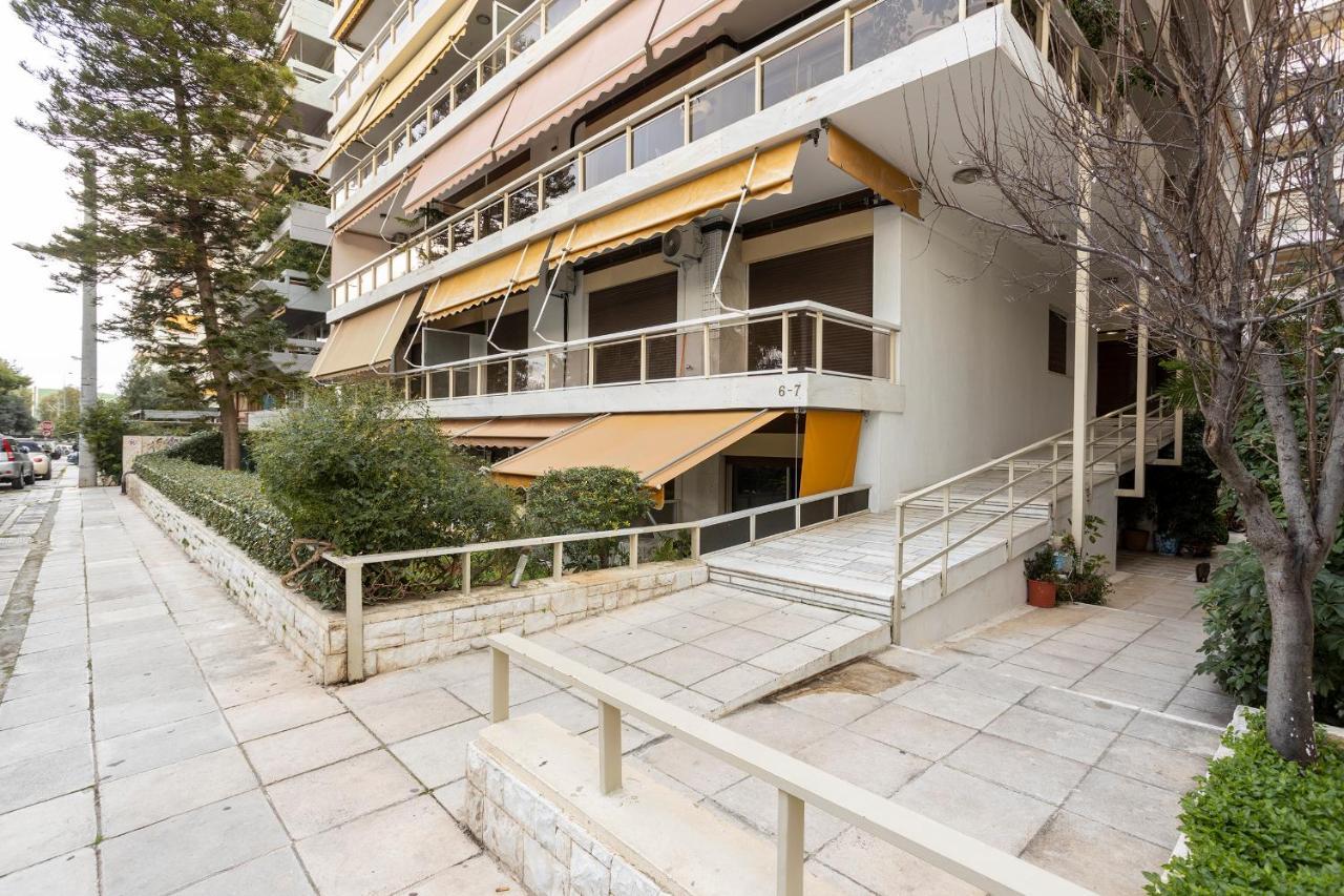 AthensBlues Paleo Faliro Flisvos Marina 1 Bedroom Flat Atenas Exterior foto