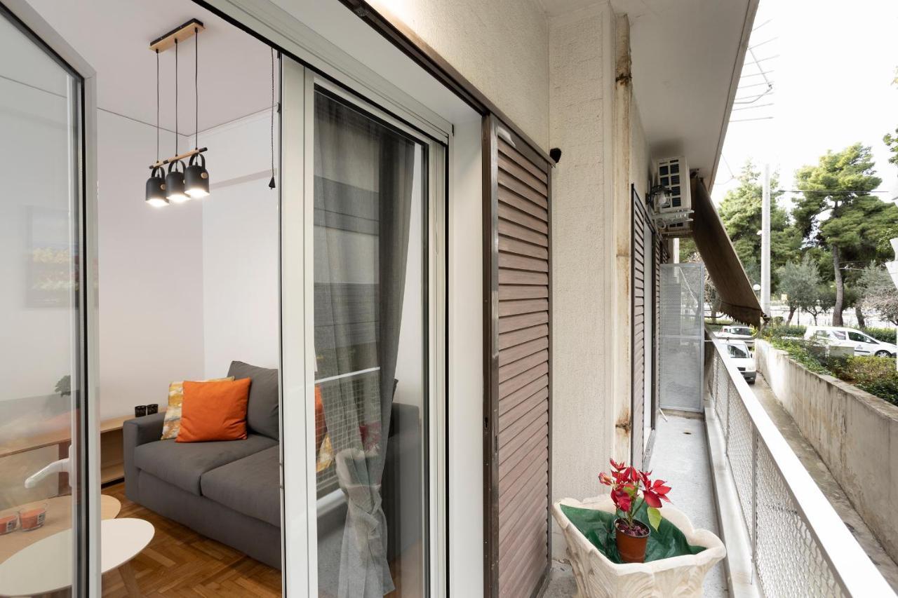 AthensBlues Paleo Faliro Flisvos Marina 1 Bedroom Flat Atenas Exterior foto